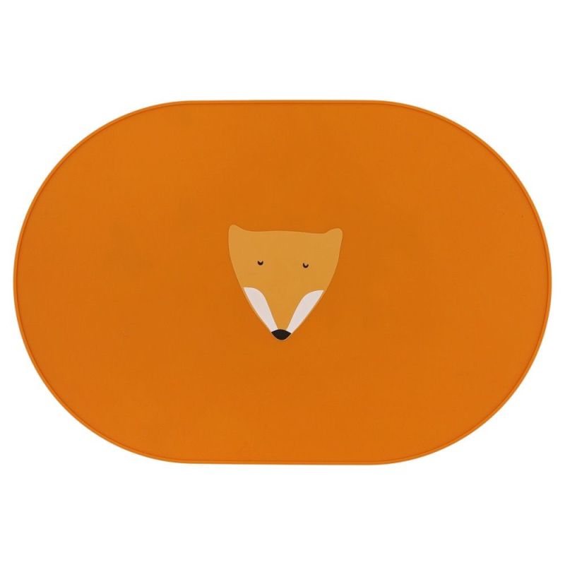 Salvamanteles de silicona Mr. Fox Trixie para Bebé