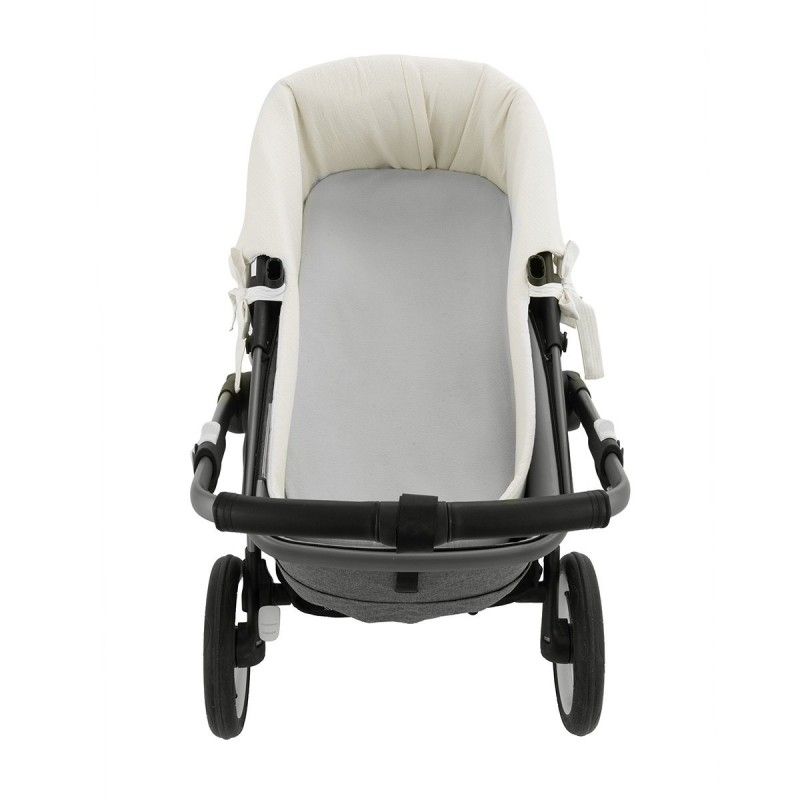 Cubrecapazo reversible Regent Cambrass, crema · 35 x 75 x 35 cm