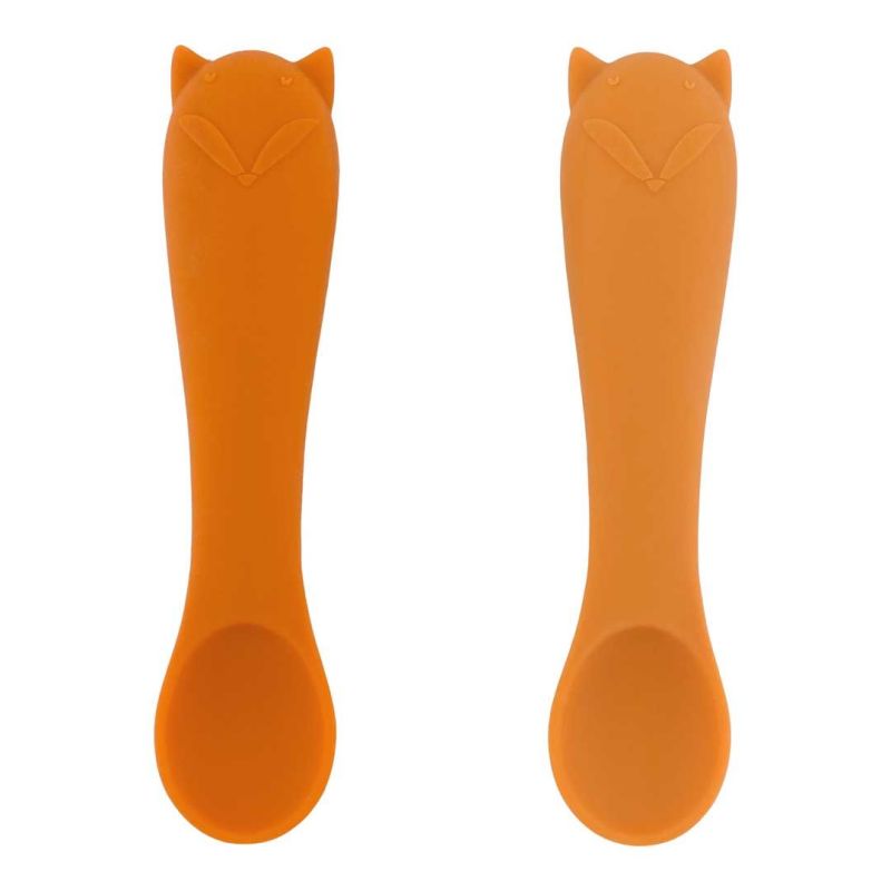 Cucharas para bebés Trixie - Mr. Fox, 2 unidades