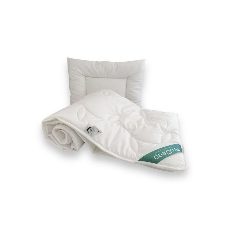 Juego de Edredón y almohada BioSleep TENCEL para Cunas - 100x135 cm
