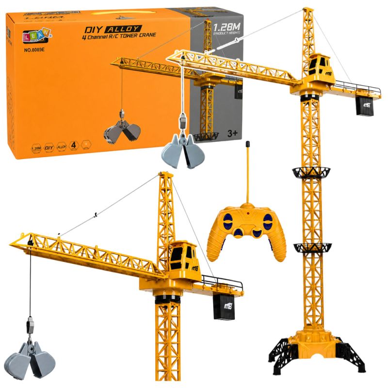 Grúa de Construcción Infantil con Control Remoto 71 cm