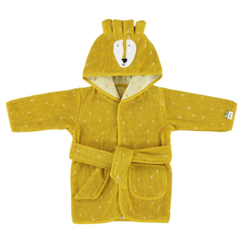 Bata de baño Mr. Lion Trixie para bebés - Algodón orgánico
