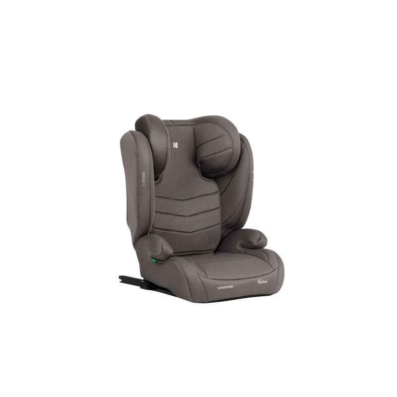 Silla de coche i-Stand i-SIZE Marrón Kikkaboo para 100-150 cm