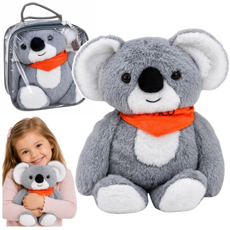 Peluche terapéutico con peso Koala gris 1,3 kg, 35 cm