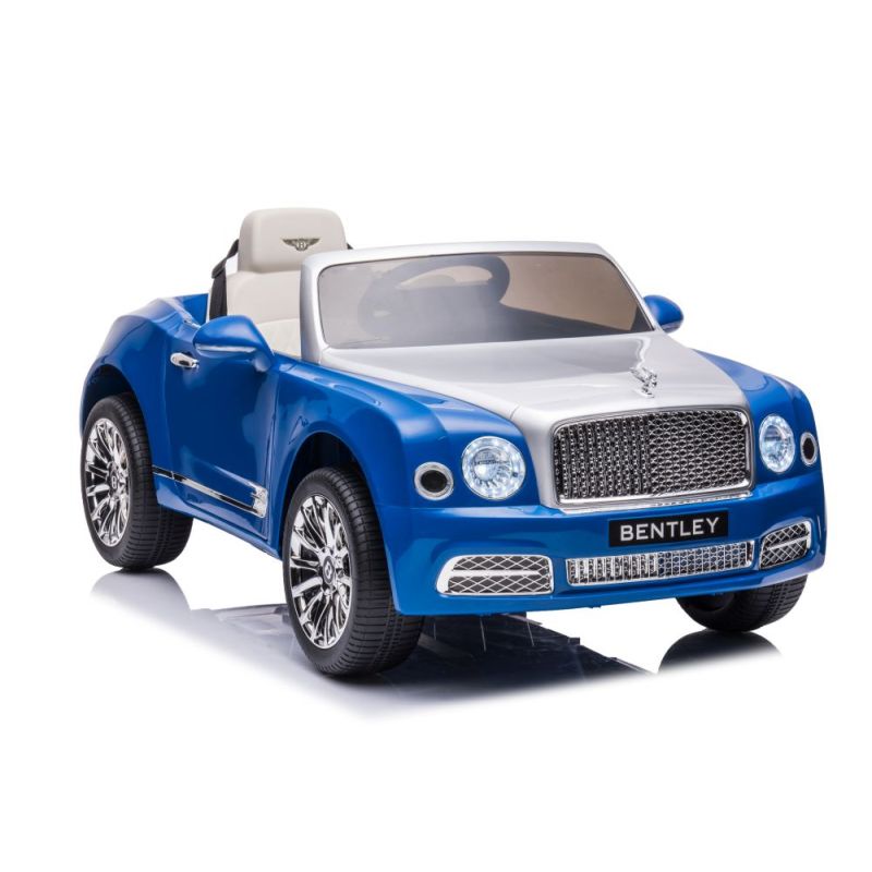 Coche Eléctrico Infantil Bentley Mulsanne Azul con Control Remoto