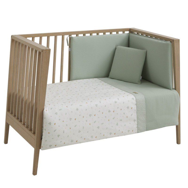 Jgo 2 Pcs.f.nordica Cuna 70 Ardi Verde 110x170x3 Cm - Cambrass
