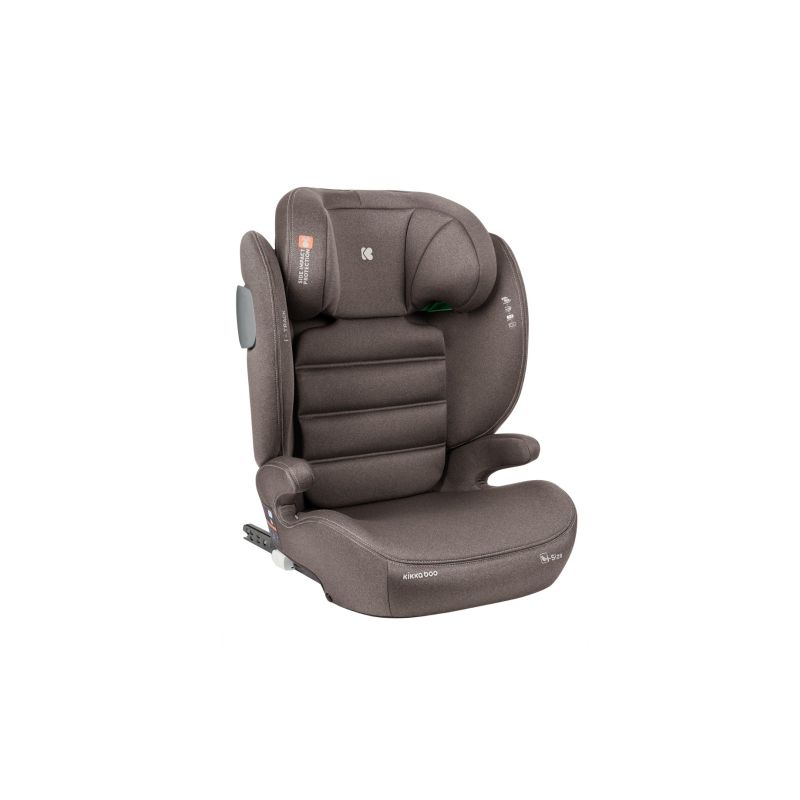 Silla de coche i-Track i-SIZE Kikkaboo Marrón para Bebé