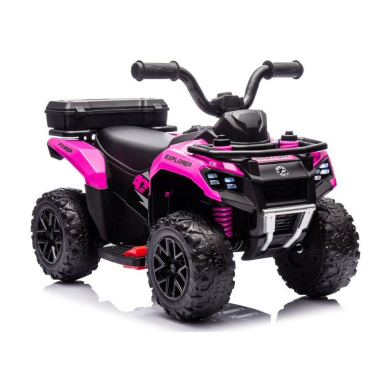 Quad Eléctrico Infantil GTS1155 Rosa con Música y Luces