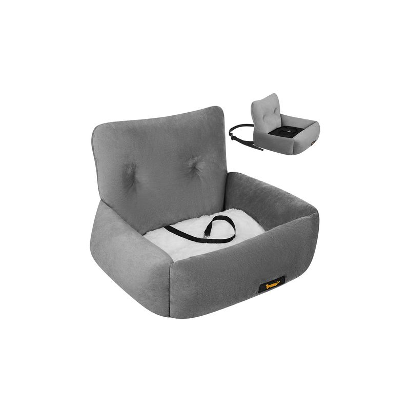 Asiento de coche para perros Purlov, tamaño S, 44x35x30cm