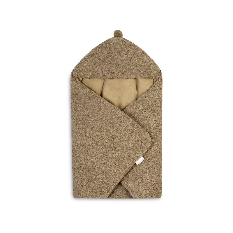 Manta para Silla de Coche Sensillo Boucle 75x75 Beige
