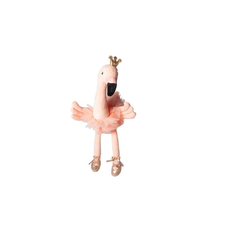 Peluche Flamenco Innogio con Tutu y Corona para Bebés