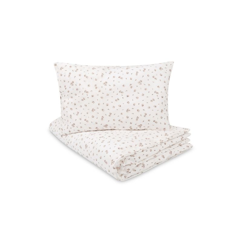 Set de Ropa de Cama Infantil 2 Piezas Cotton Rose Beige 100x135 – Algodón Suave