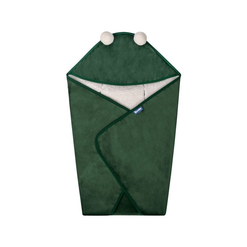 Manta de Arrullo para Silla de Coche Sensillo - Verde