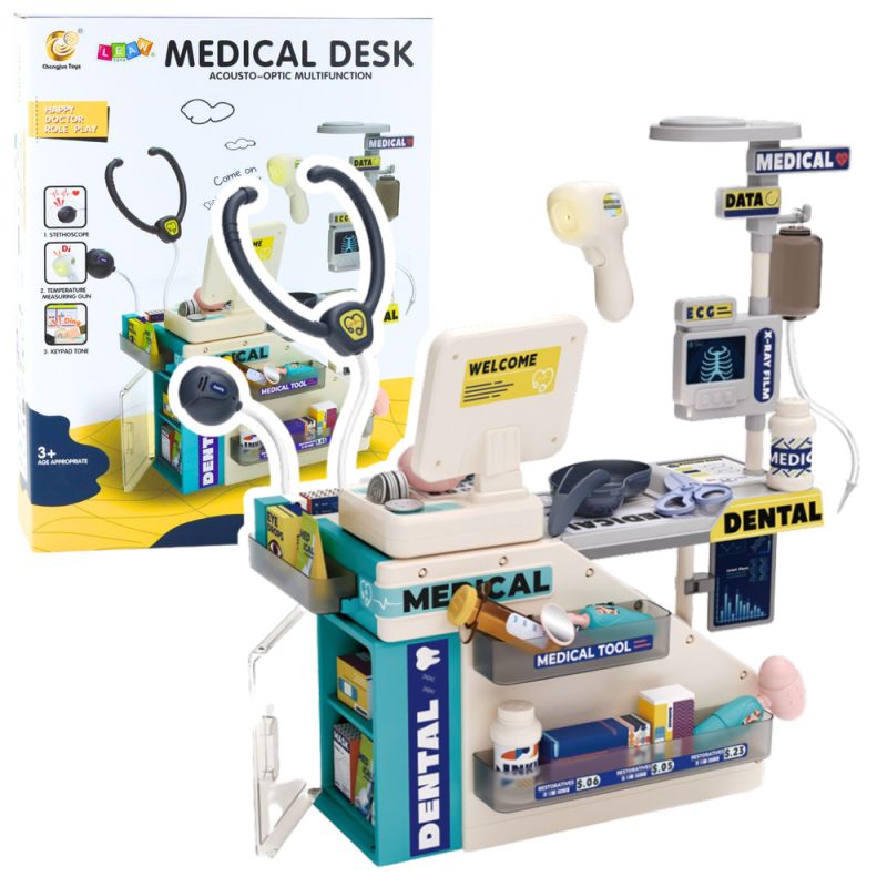 Mesa de Juego Médico y Dental con Luces y Sonidos 51 pcs