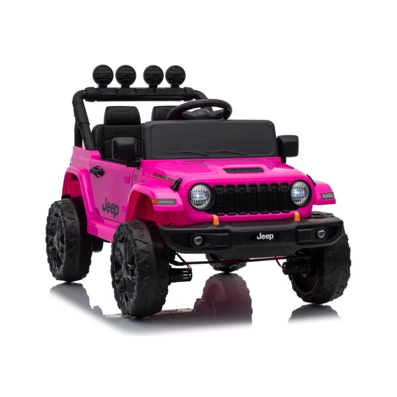 Jeep Rubicon 24V Eléctrico Infantil Rosa