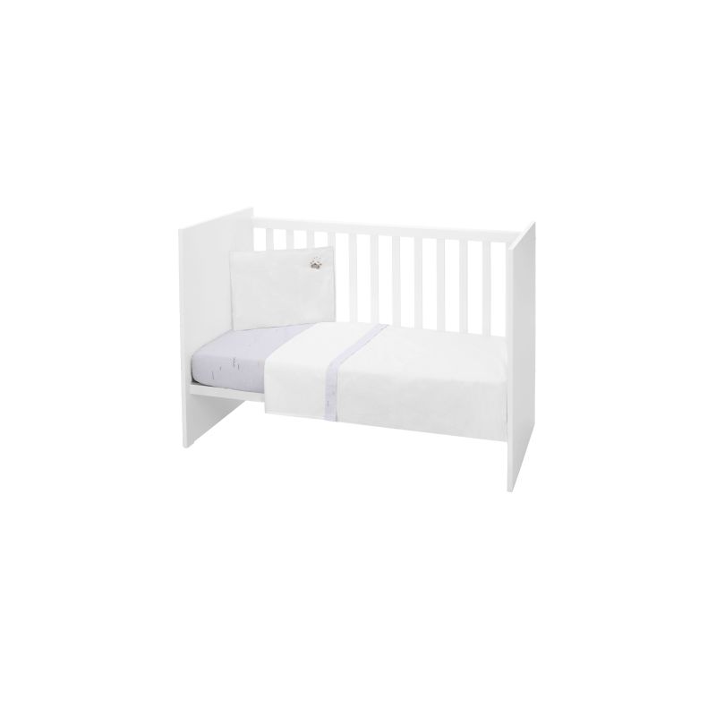 Juego de cama para bebé Kikkaboo 3 piezas EU estilo 60x120