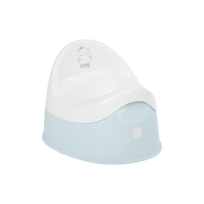 Orinal con cubeta extraíble Hippo Azul Kikkaboo para bebé