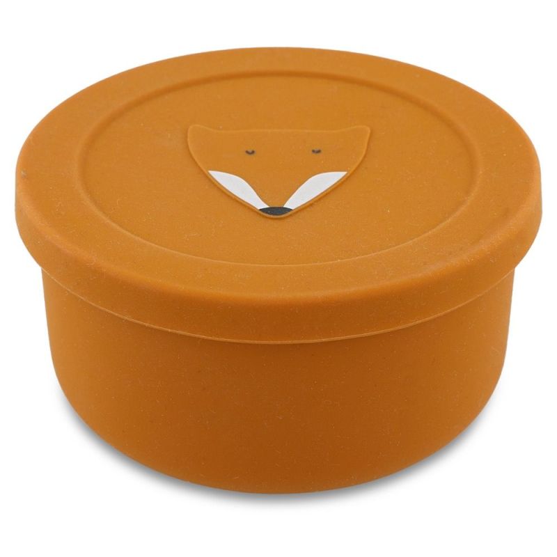 Bote de silicona para snacks con tapa - Mr. Fox - Trixie