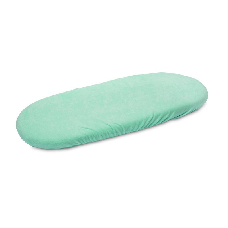 Sábana para Cochecito Sensillo de Terciopelo Verde Menta 35x75