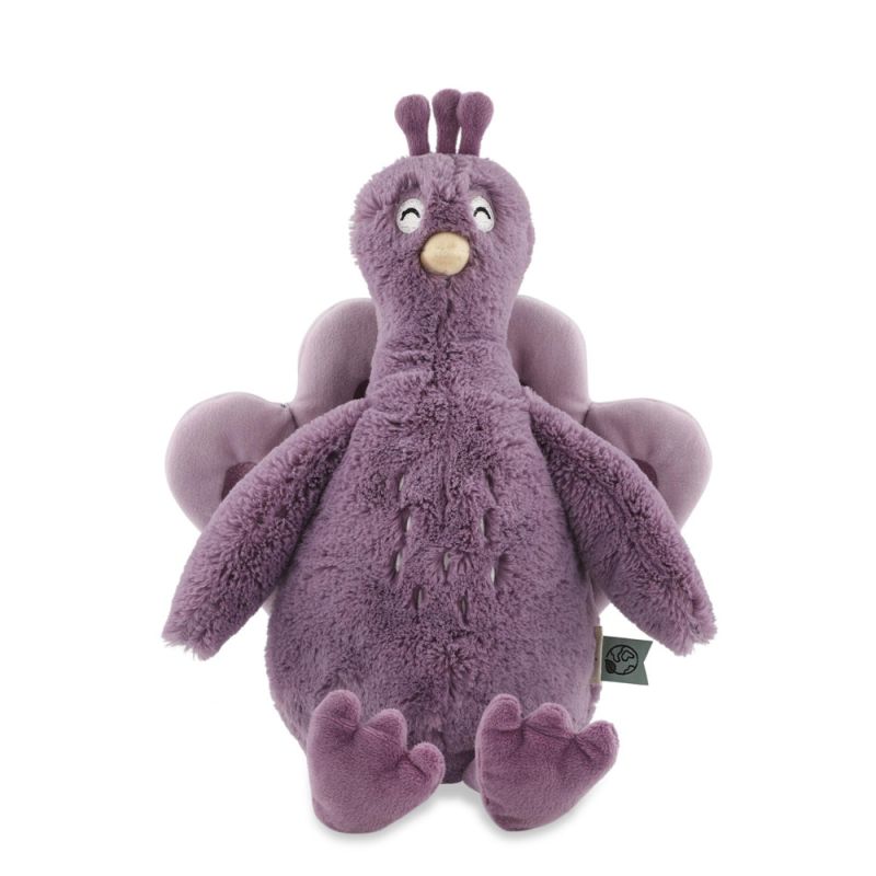 Animal de peluche Mrs. Peacock Trixie para bebés