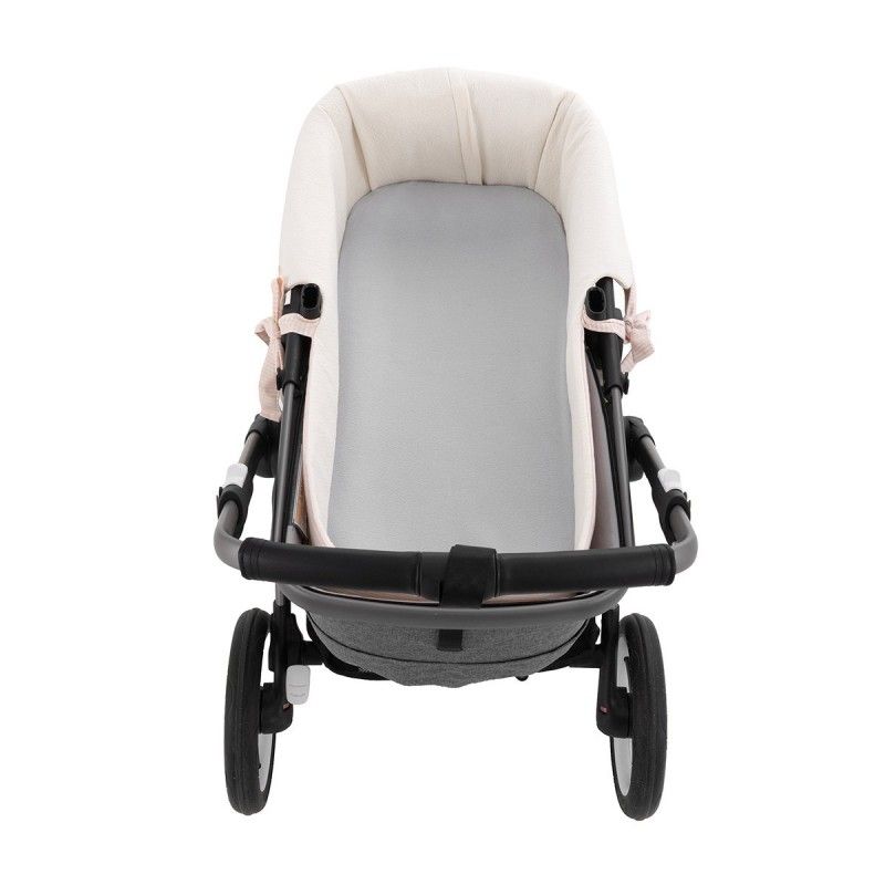 Cubrecapazo reversible Cloe Cambrass, rosa · 35 x 75 x 35 cm