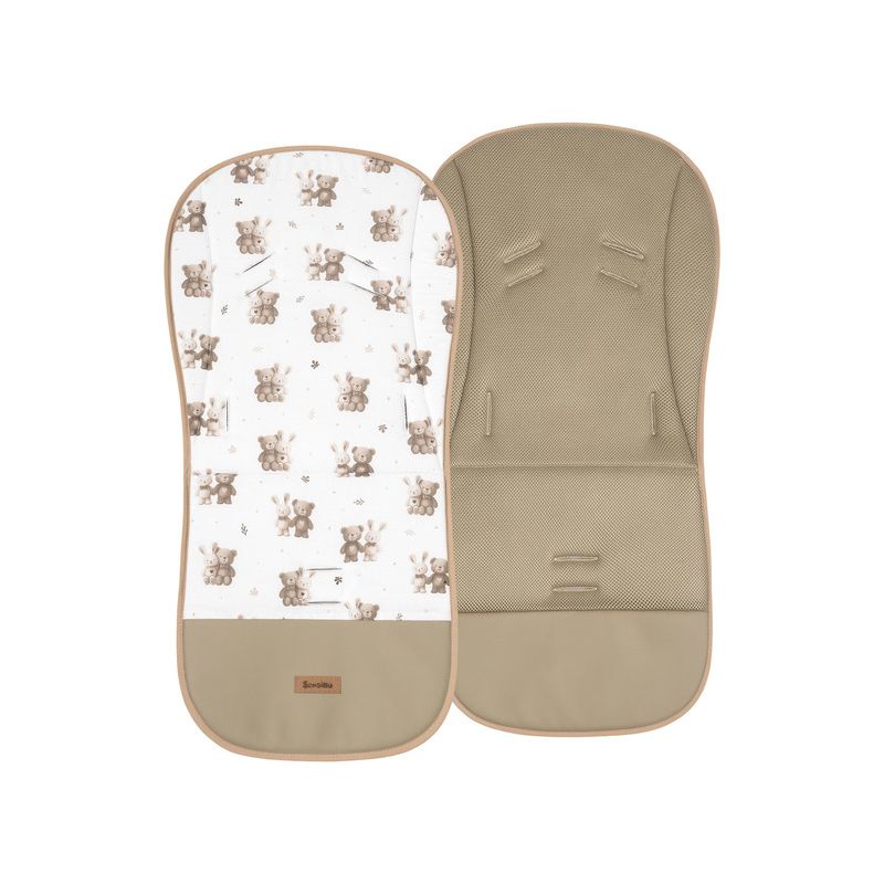 Colchoneta Reversible Silla de Paseo Malla 3D Friends Sensillo