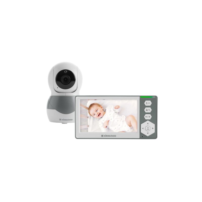 Vigilabebés con vídeo 4.3'' Kikkaboo: Seguridad y Comodidad