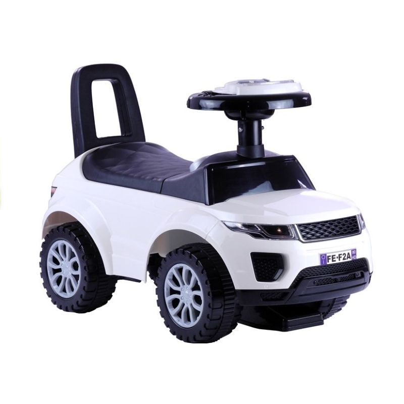 Correpasillos infantil Lean Cars blanco · propulsión con los pies · 12+ meses