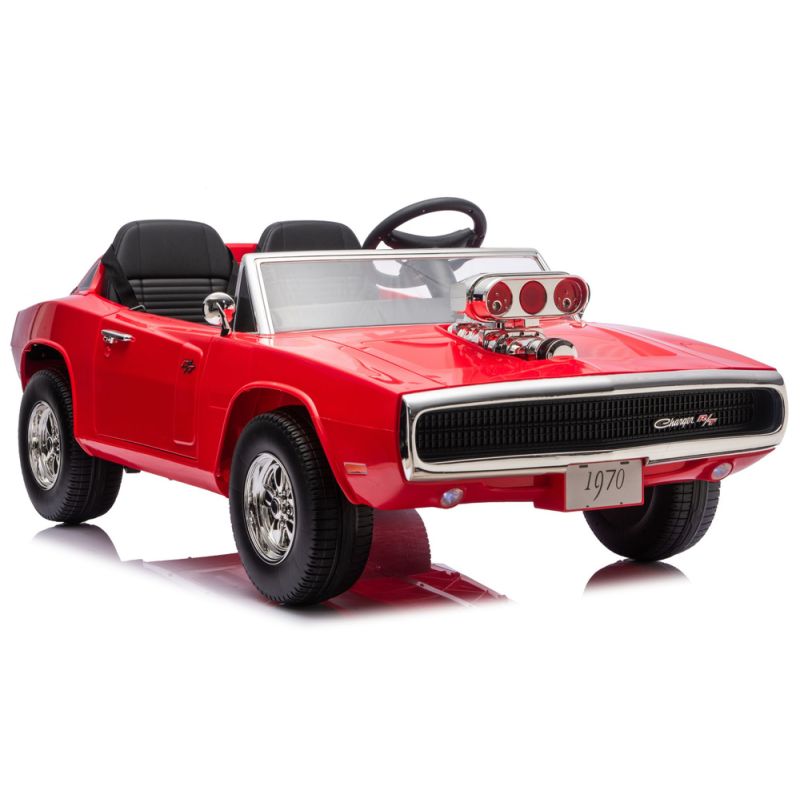Dodge Charger R/T DLS-K12 Coche Batería 24V Rojo