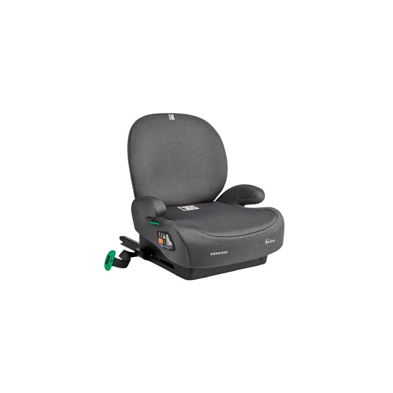 Silla de coche i-Boost i-SIZE Gris Oscuro Kikkaboo
