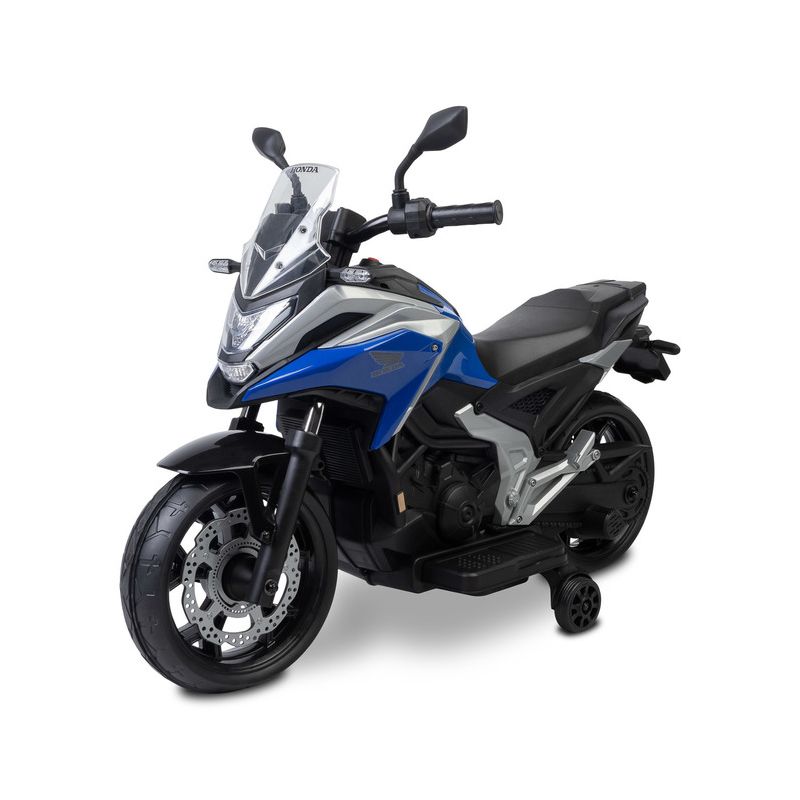Moto eléctrica infantil Honda NC750X azul Toyz · 12V · licencia oficial · 3-8 años
