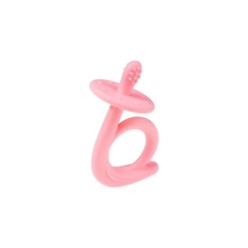 Mordedor de Silicona Caracol Rosa Akuku - Alivio para Bebés