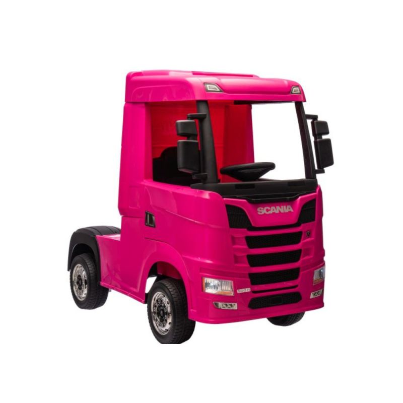 Coche Eléctrico Infantil Scania 500R HL698 Rosa 4x4