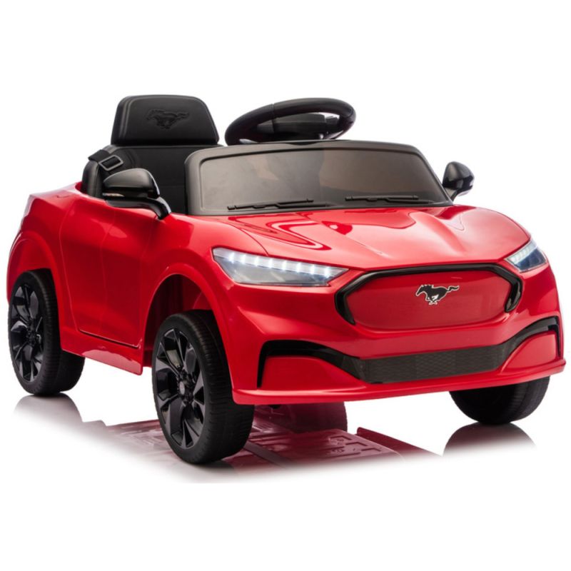 Coche Eléctrico Infantil Ford Mustang Mach-E Rojo 24V