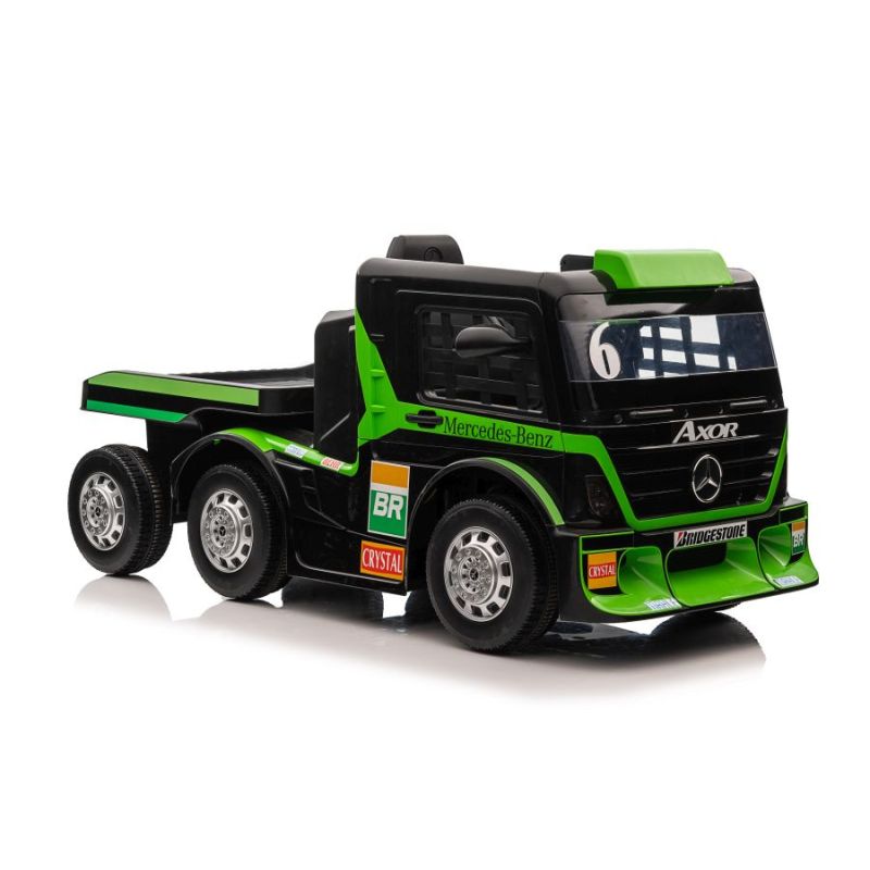 Coche Eléctrico Infantil Mercedes XMX622B Verde con LCD