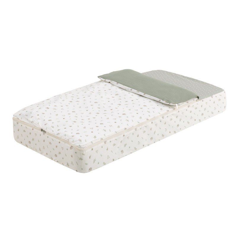 Saco De Cuna I/v Calma Verde 60x120x3 Cm - Cambrass