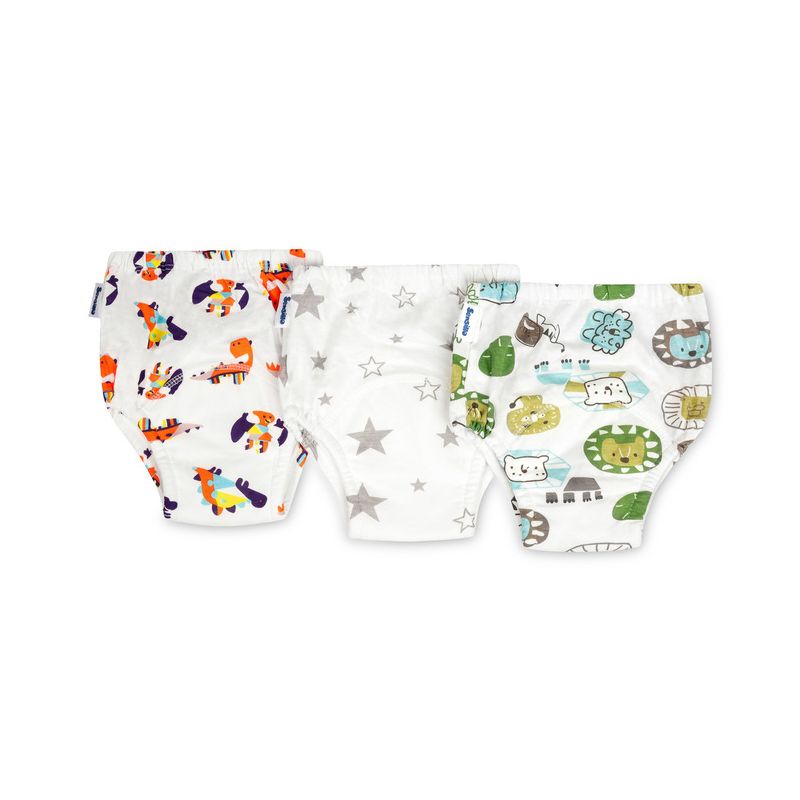 Calzoncillos de aprendizaje Snuggi Dino/Lion 12-18 kg pack de 3 Sensillo