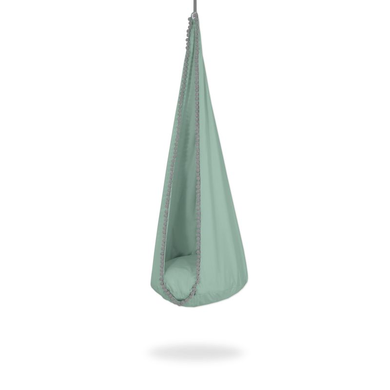 Hamaca Colgante Cocoon My Sweet Baby en Verde Pastel