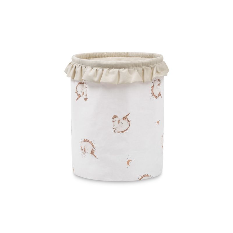 Cesta para Juguetes Unicornio Beige Sensillo - Almacenamiento Infantil