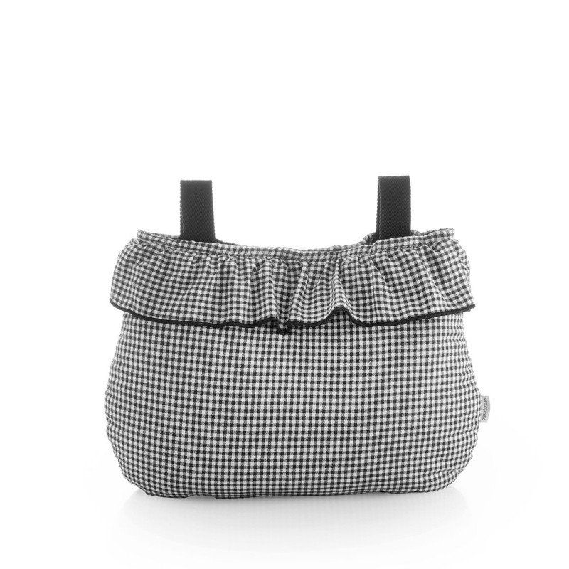 Bolso Organizador Boho Polo Black 13x38x20 Cm - Cambrass