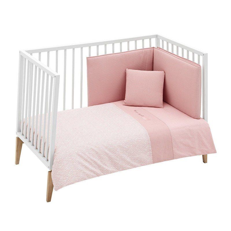 Jgo 2 Pcs.f.nordica Cuna 70 Forest Rosa 110x170x3 Cm - Cambrass