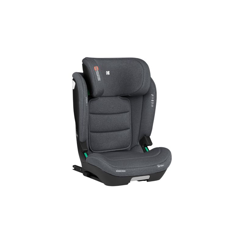 Silla de Coche Kikkaboo i-Scout i-SIZE Gris Oscuro 100-150 cm
