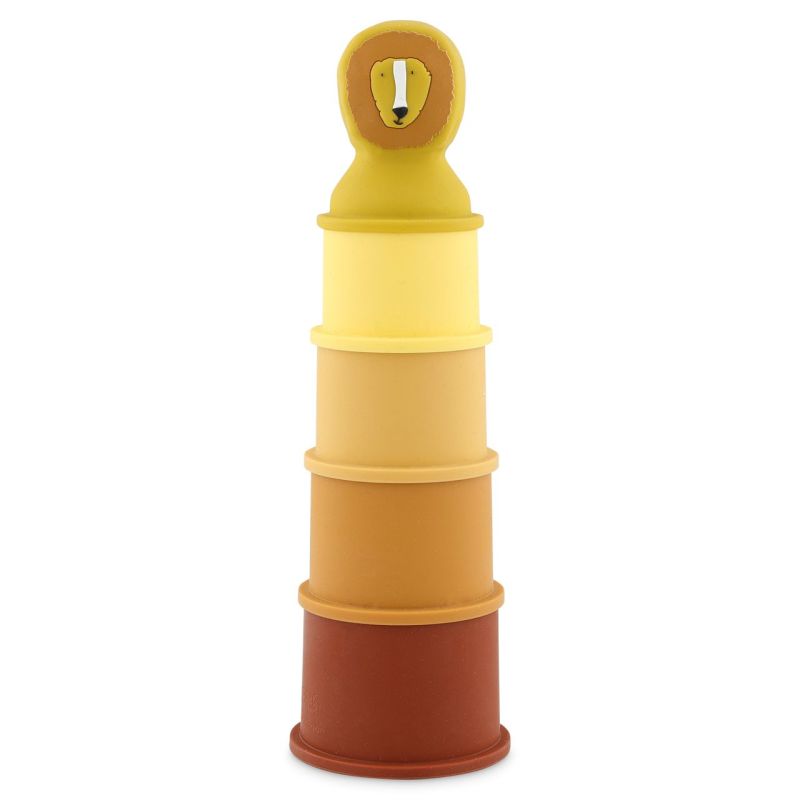 Cubos Apilables Mr. Lion Trixie - Juguete Educativo para Bebés