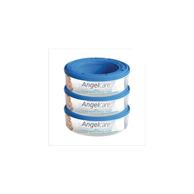 Sistema de Desecho de Pañales Angelcare - Pack de 3 Recargas