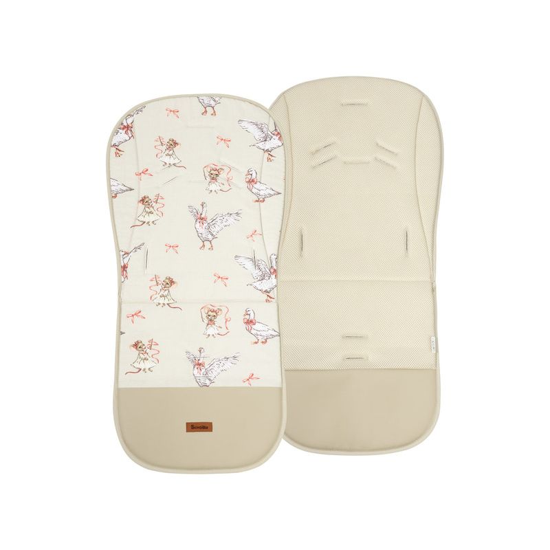 Colchoneta Reversible Silla de Paseo Malla 3D Verano Oca y Ratón  Sensillo