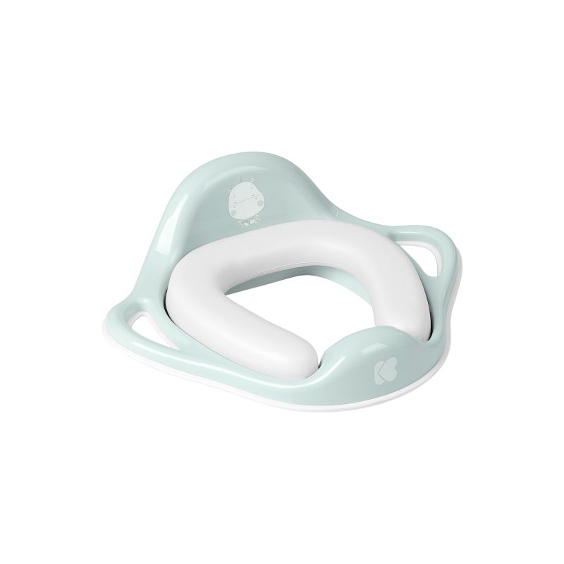 Asiento de Inodoro con Almohadilla Suave Kikkaboo Hippo Menta