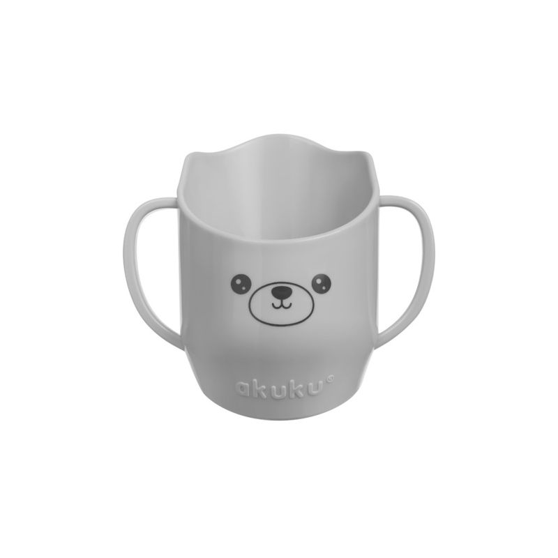 Taza de Aprendizaje Akuku para Bebés - Color Gris