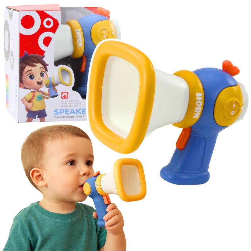 Megáfono Infantil con Cambio de Voz y Efectos de Luz