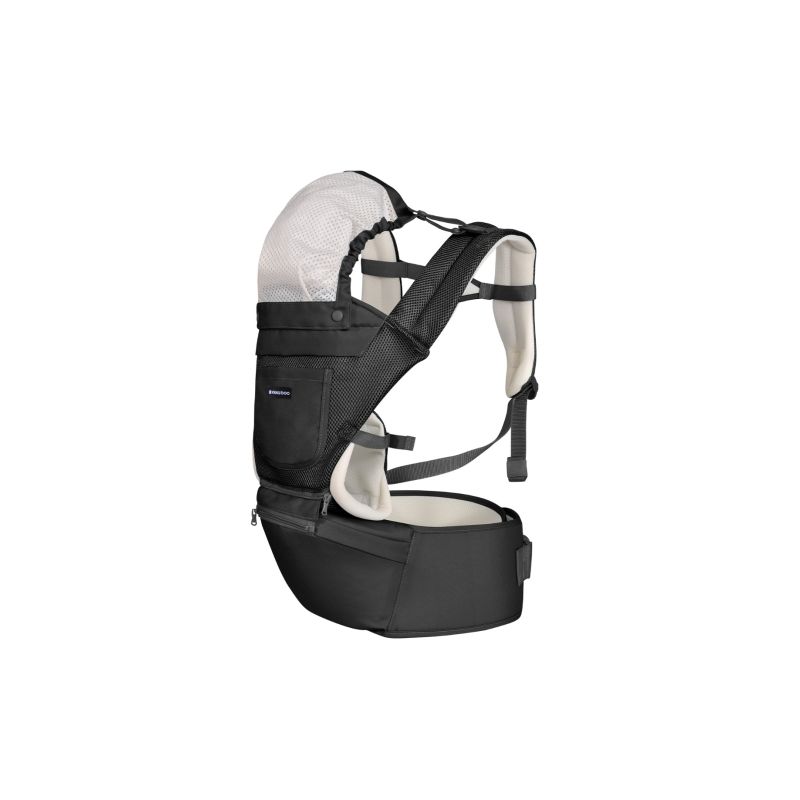 Portabebés 3en1 Kikkaboo Chloe Mesh Negro 2024