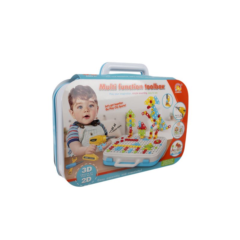 Mosaico Creativo 3D con Destornillador Iso trade para Niños